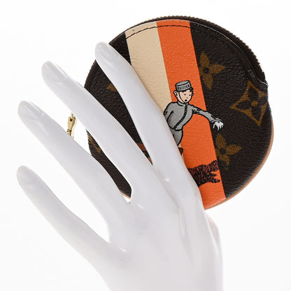 Louis Vuitton Monogram Groom Round Coin Purse 2 of 7