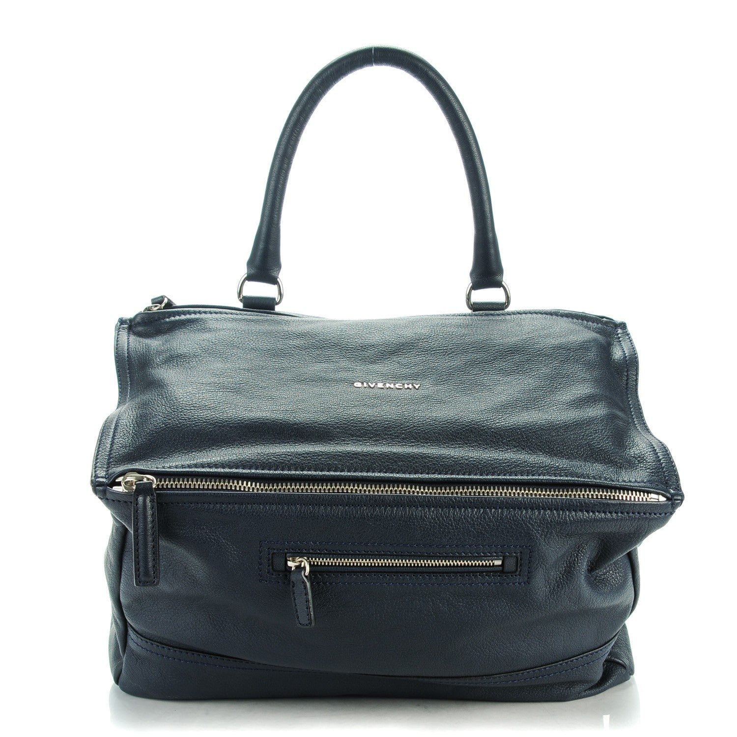 Givenchy Sugar Goatskin Large Pandora Navy 1 of 7