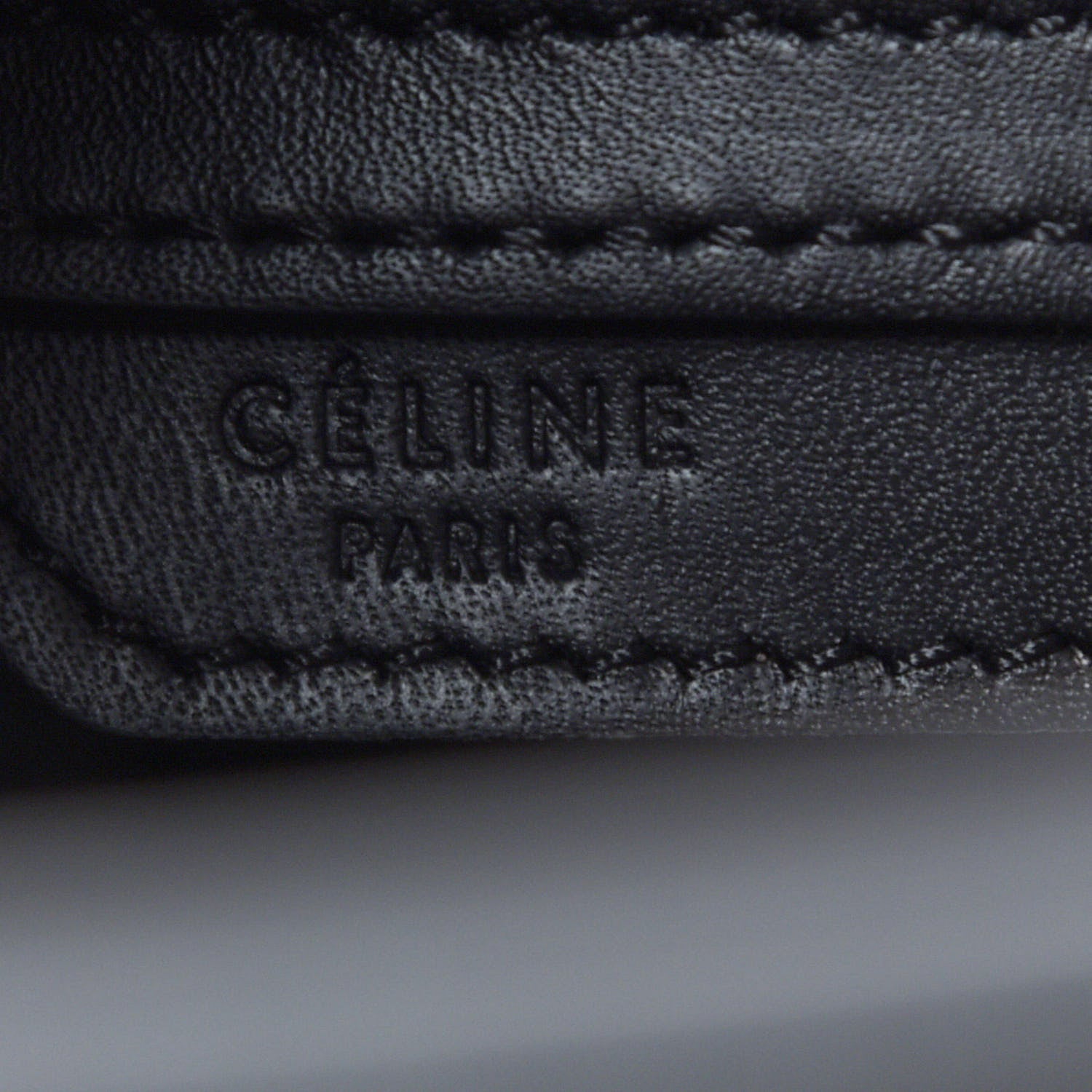 Celine Bullhide Drummed Calfskin Micro Tri-Color Luggage Antarctic 6 of 9