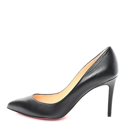Christian Louboutin Shiny Nappa Pigalle Follies 85 Pumps 38 Black 1 of 10