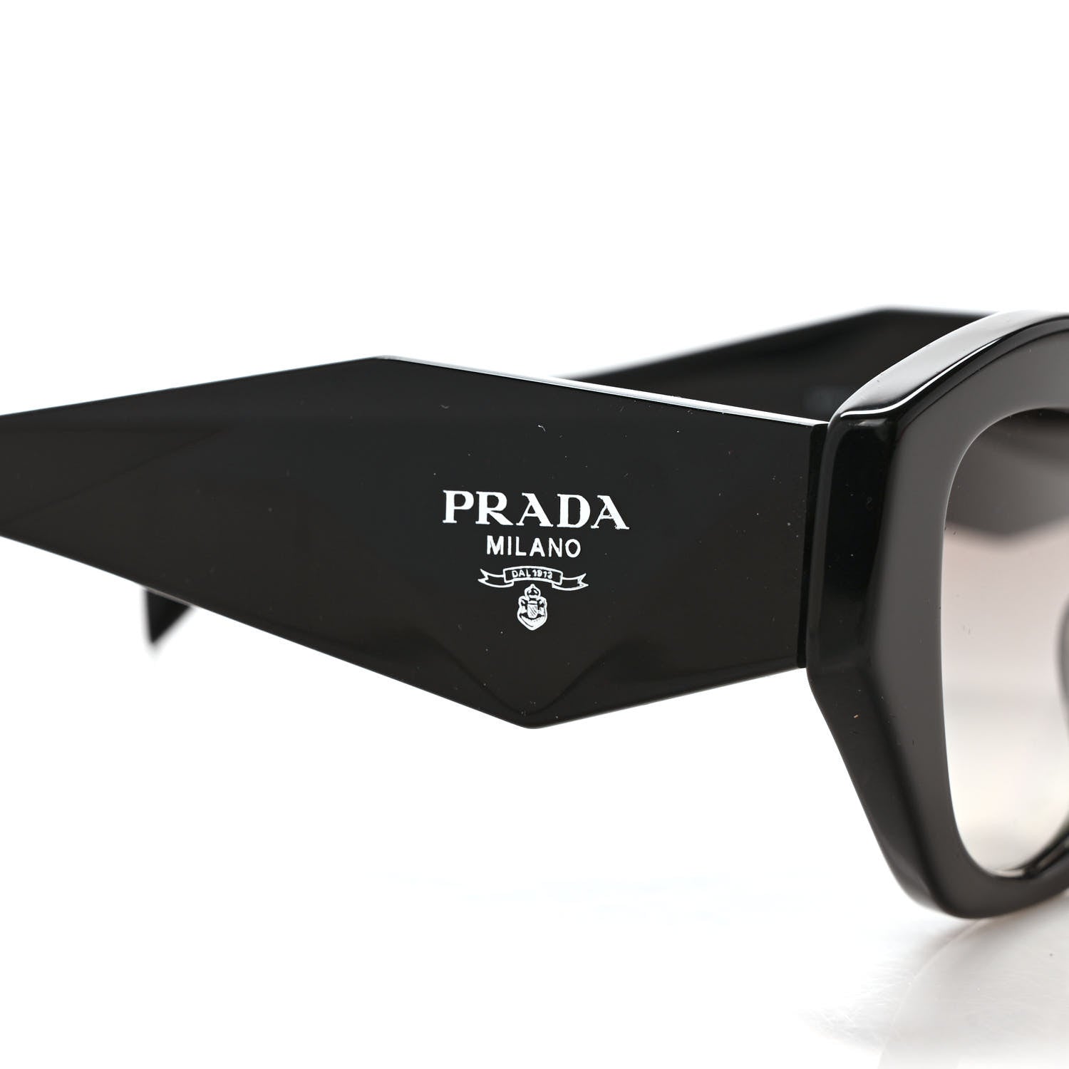 Prada Acetate Symbole Sunglasses SPR 07Y Black 5 of 8