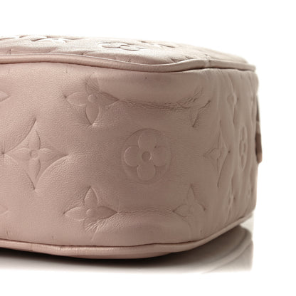 Louis Vuitton Lambskin Embossed Monogram Fall In Love Sac Coeur Light Pink 8 of 9
