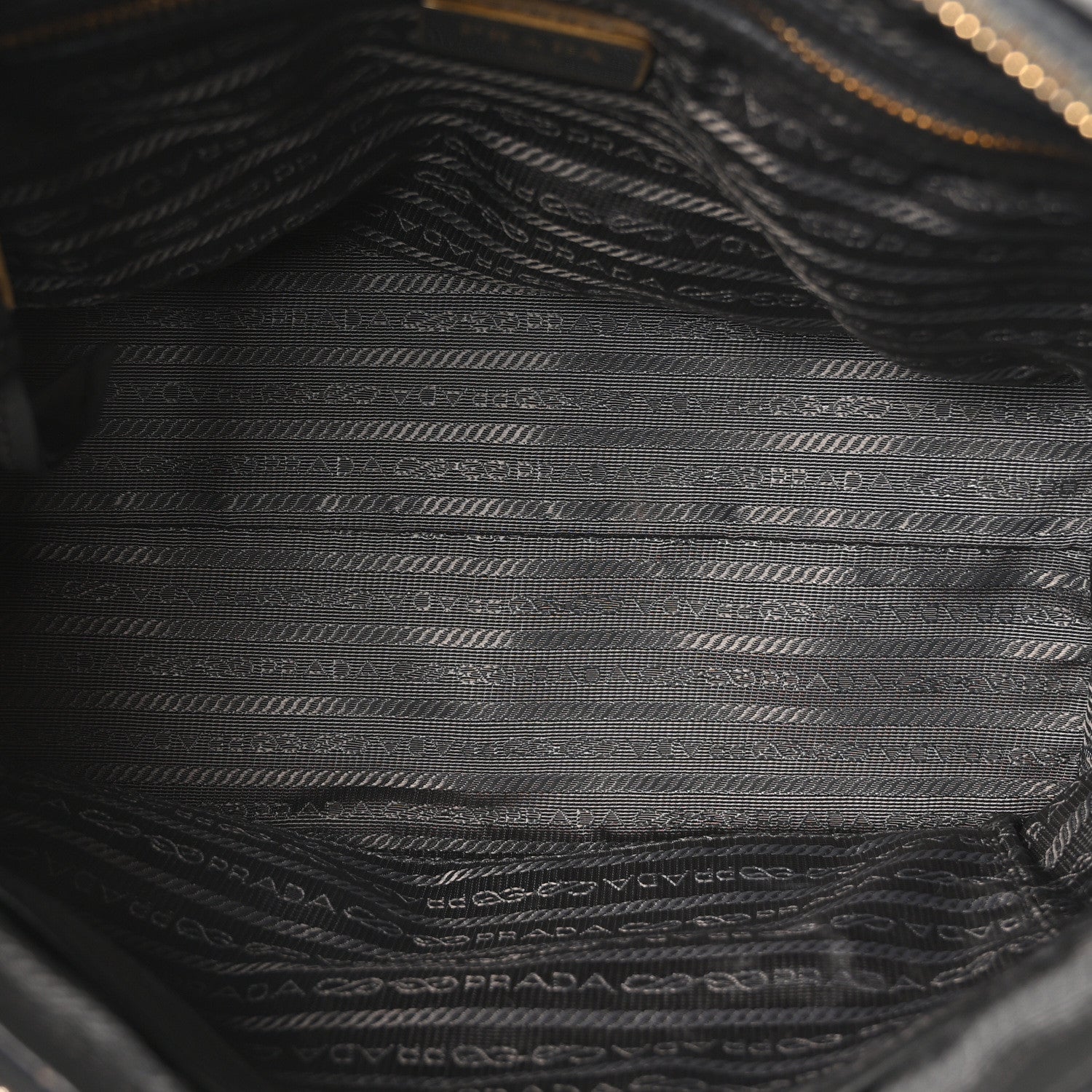 Prada Tessuto Nylon Soft Calf Shopping Tote Ardesia 5 of 12