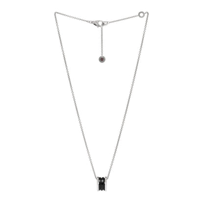 Bulgari Sterling Silver Ceramic Save The Children Pendant Necklace 3 of 7