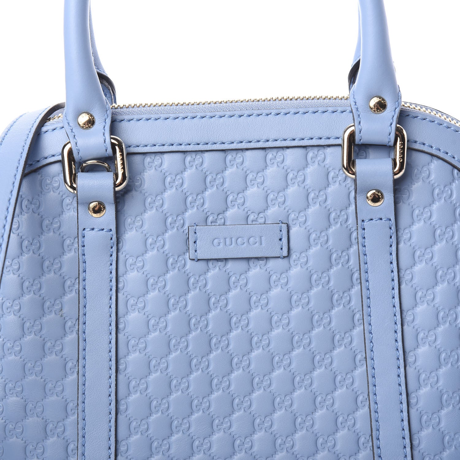Gucci Microguccissima Mini Dome Bag Mineral Blue 9 of 9