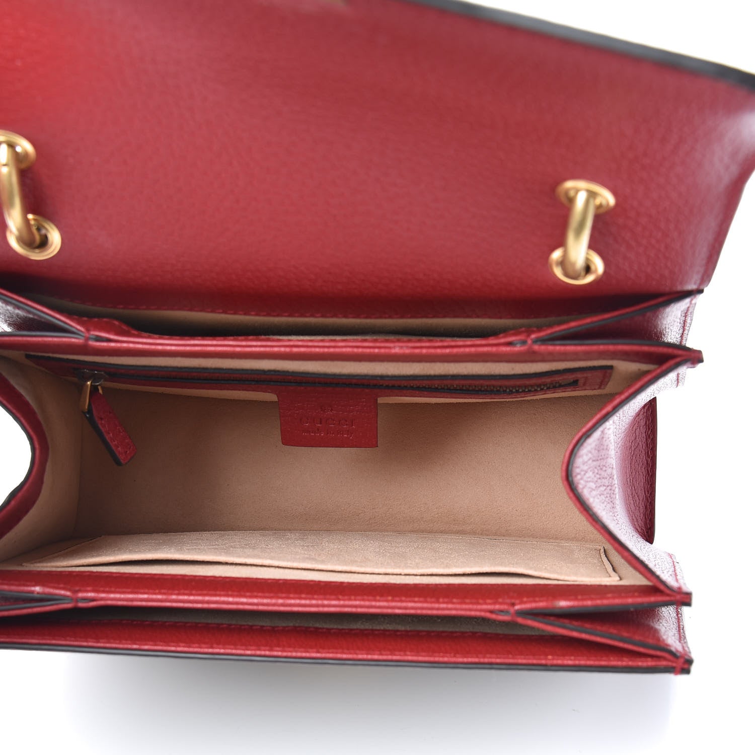 Gucci GG Supreme Monogram Small Queen Margaret Top Handle Bag Red 5 of 8