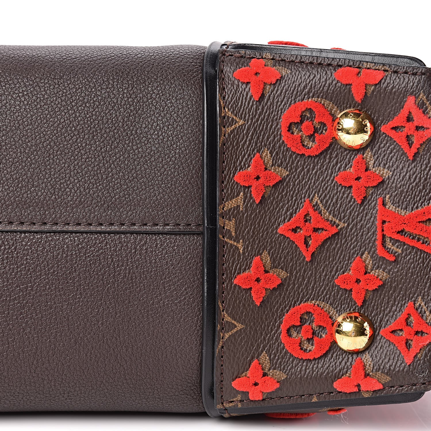 Louis Vuitton Veau Cachemire Tote W PM Chocolate 13 of 13