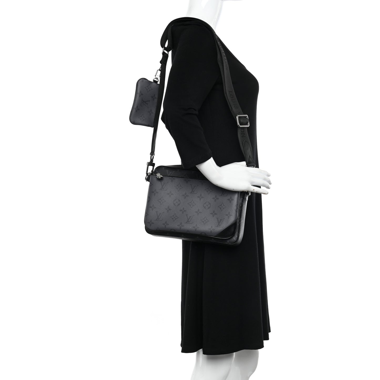 Reverse Monogram Eclipse Trio Messenger