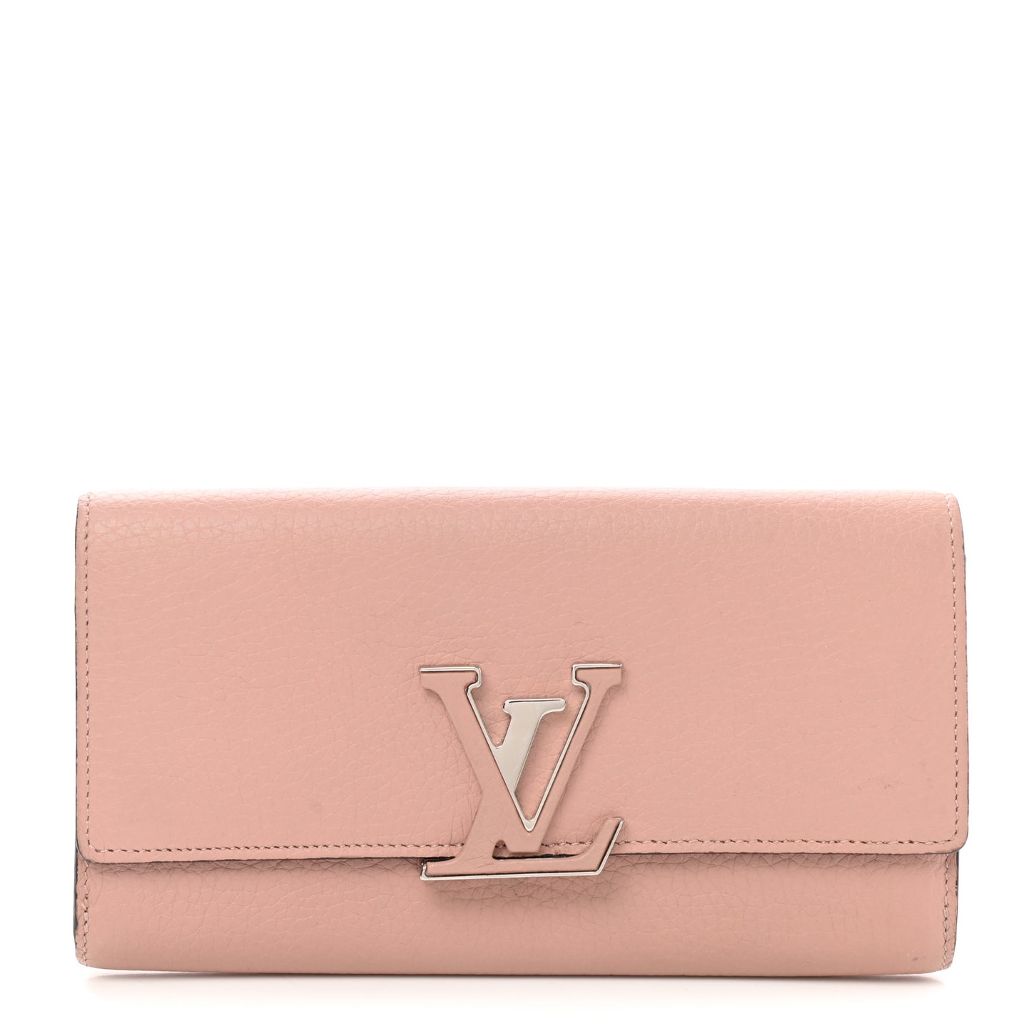 Taurillon Capucines Wallet Magnolia