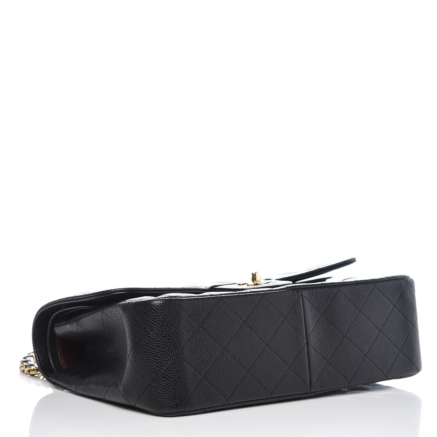 Chanel Caviar Quilted Jumbo Double Flap Black 4 of 8