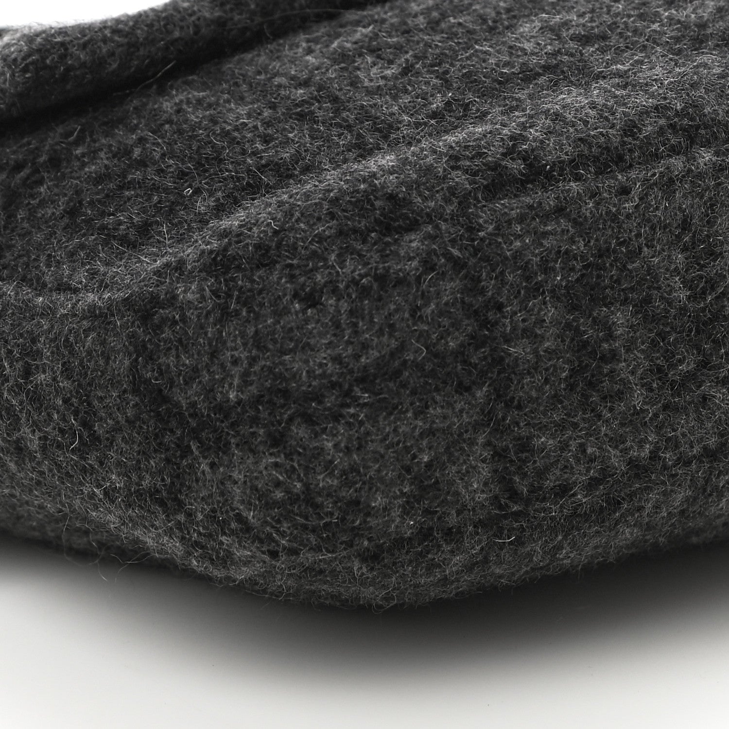 Fendi Wool Zucca Baguette Grey 7 of 9