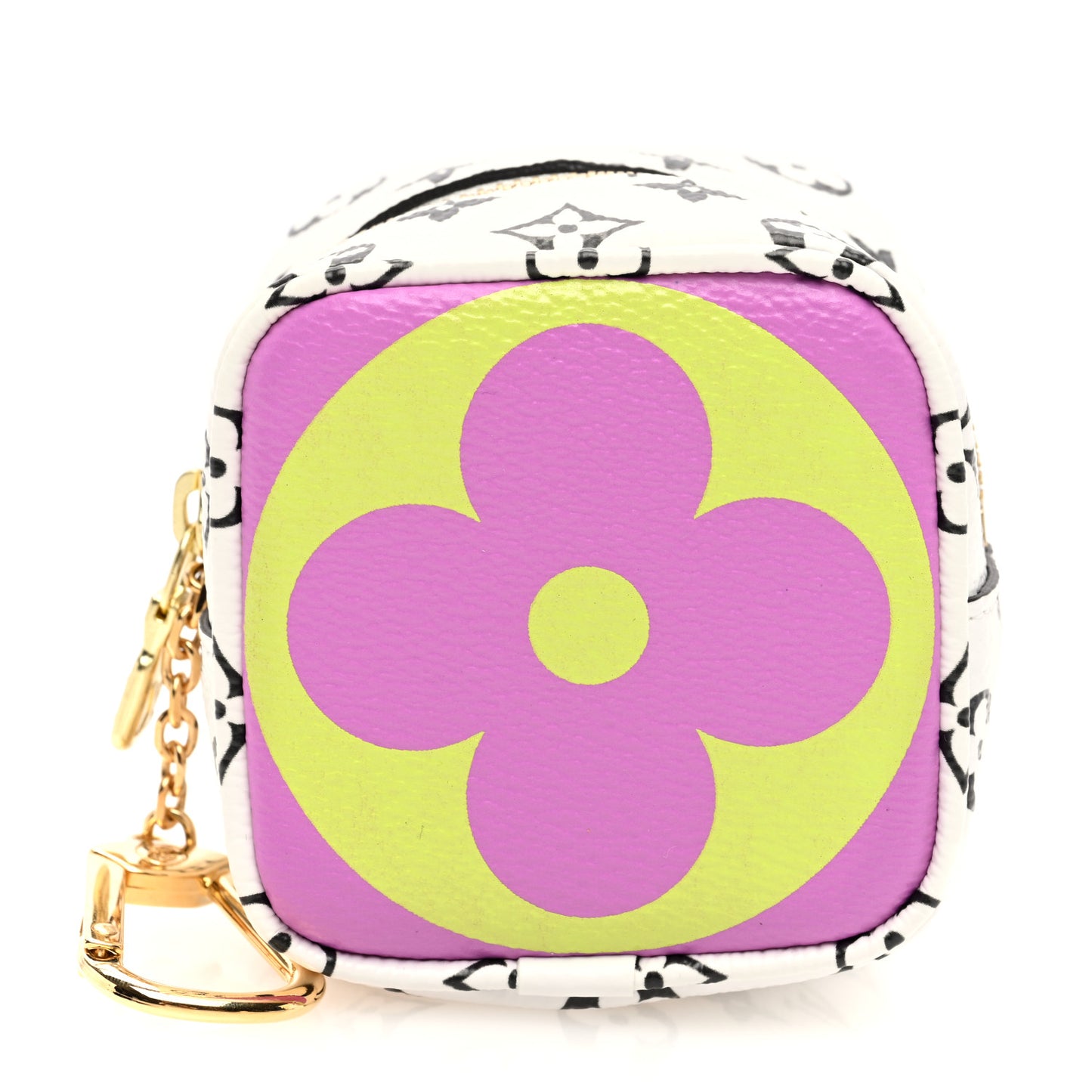 Monogram Giant Cube Coin Purse Pink