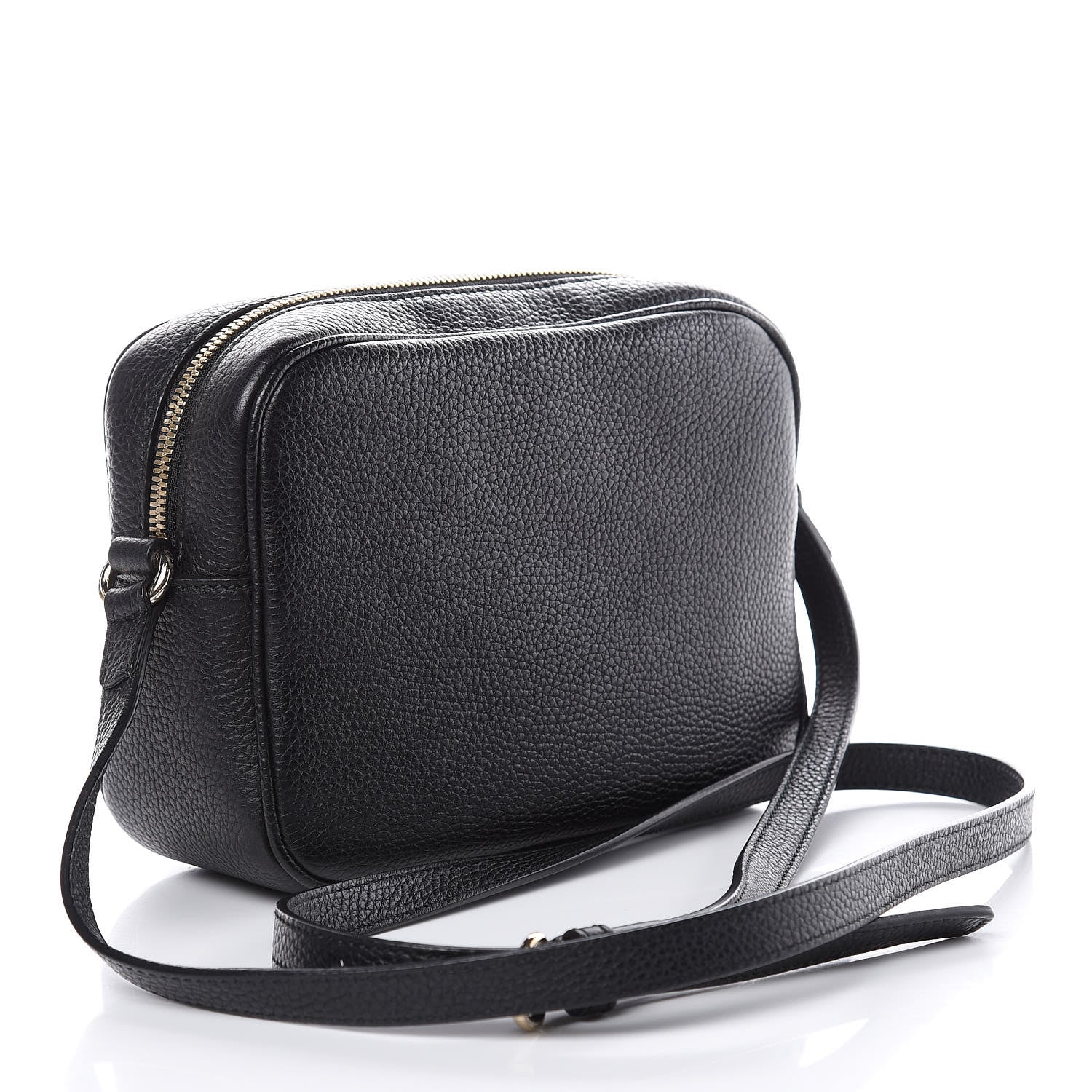 Gucci Pebbled Calfskin Small Soho Disco Bag Black 3 of 11