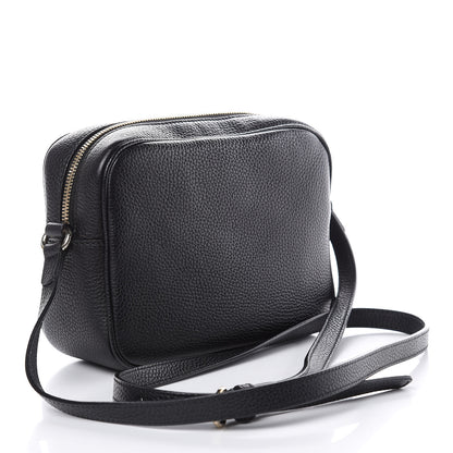 Gucci Pebbled Calfskin Small Soho Disco Bag Black 3 of 11