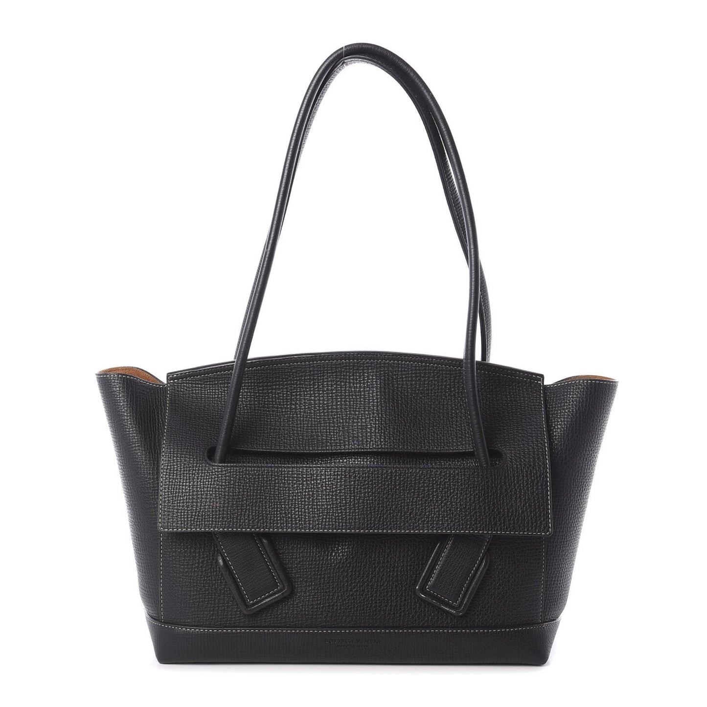 Grainy Calfskin Medium Arco Black