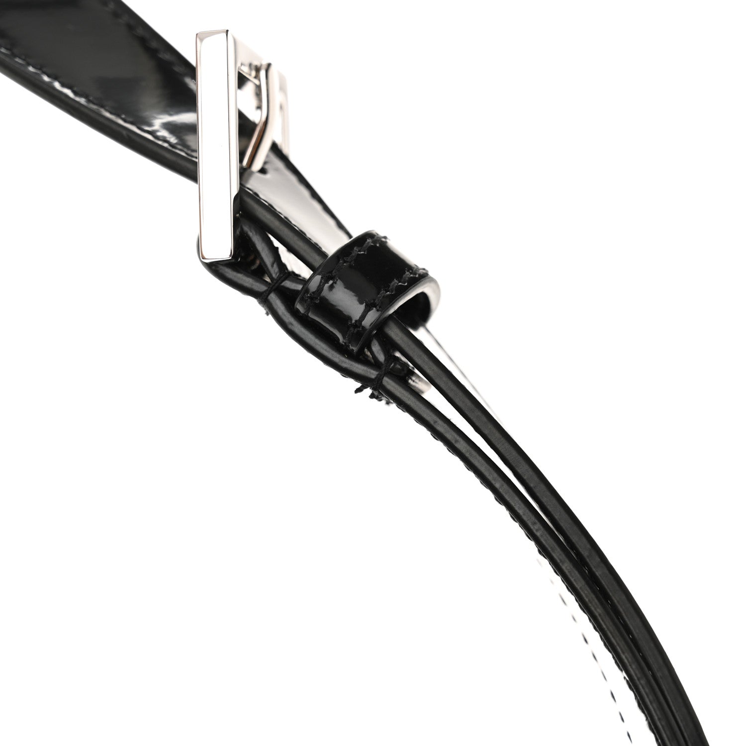 Saint Laurent Patent Calfskin Le 37 Bucket Bag Black 12 of 12