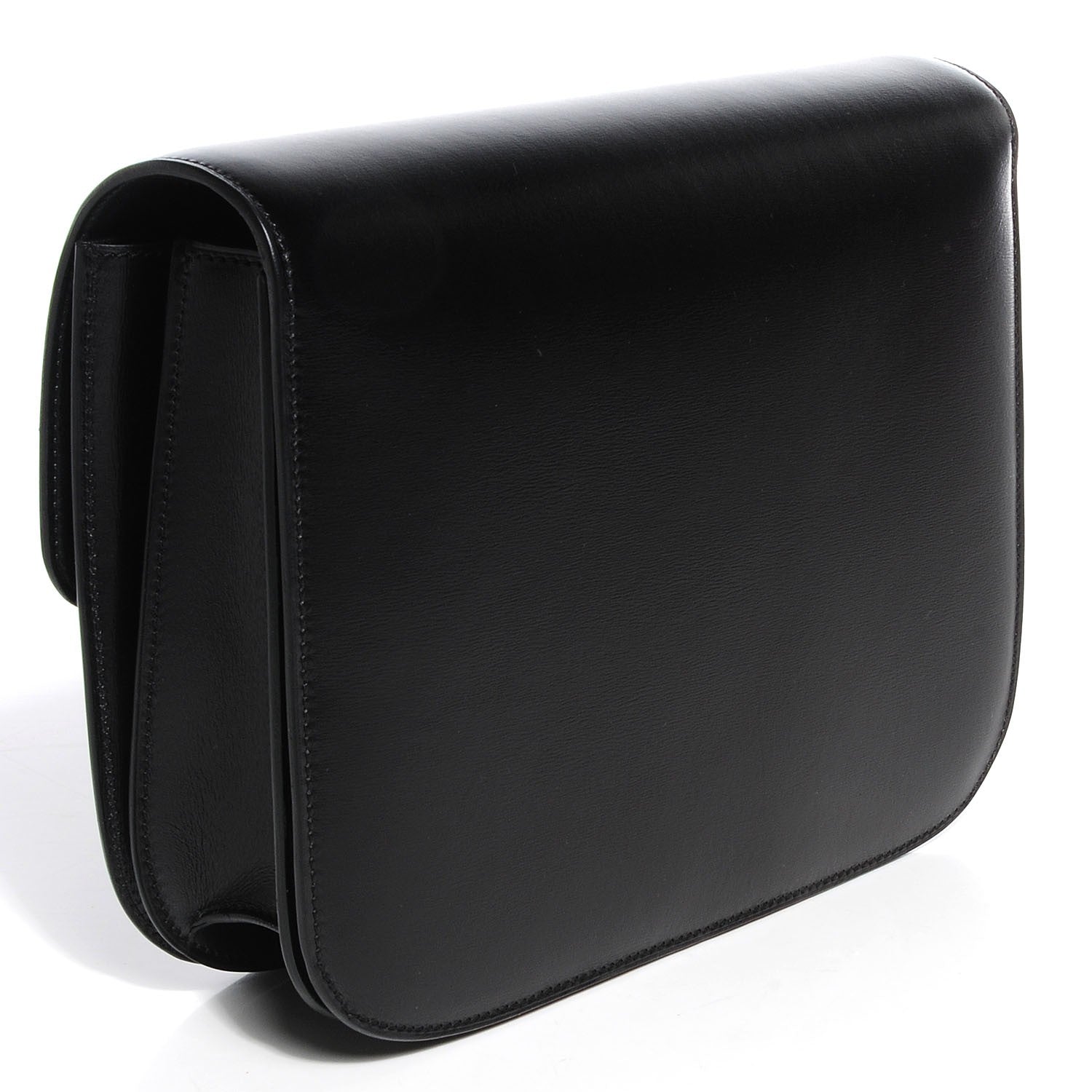 Celine Box Calfskin Medium Classic Box Flap Bag Black 3 of 11