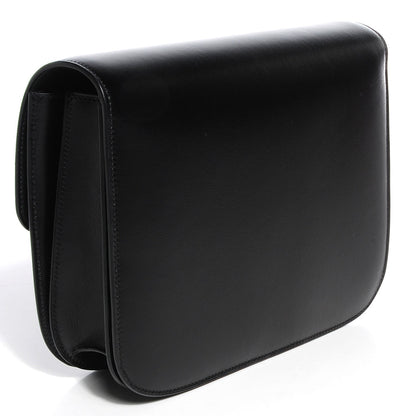Celine Box Calfskin Medium Classic Box Flap Bag Black 3 of 11