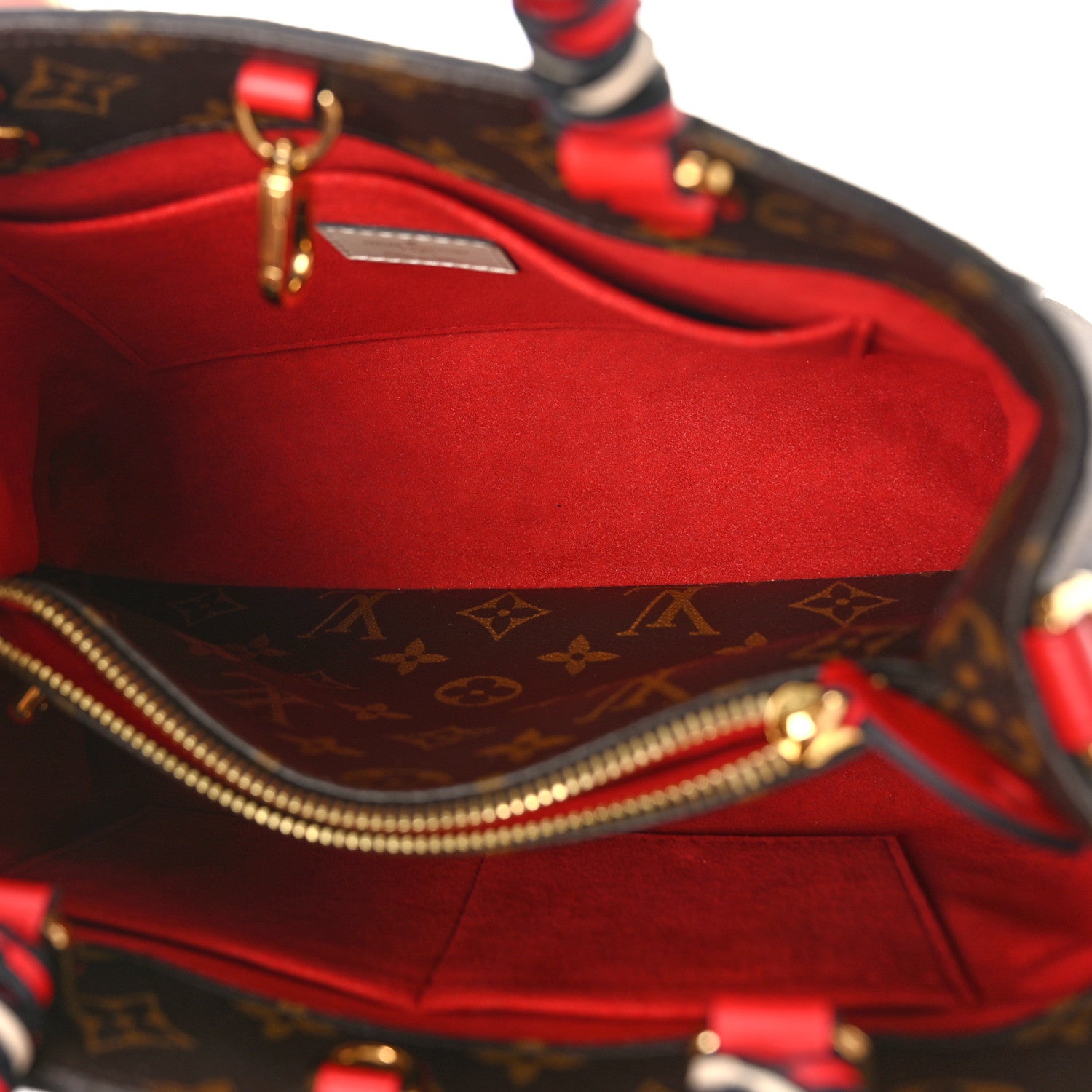 Louis Vuitton Monogram Braided Montaigne BB Coquelicot Creme Safran Peach 5 of 8