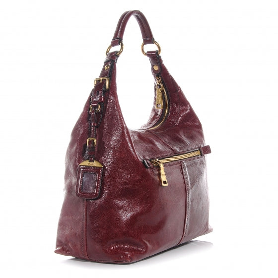 Vitello Shine Hobo Amaranto