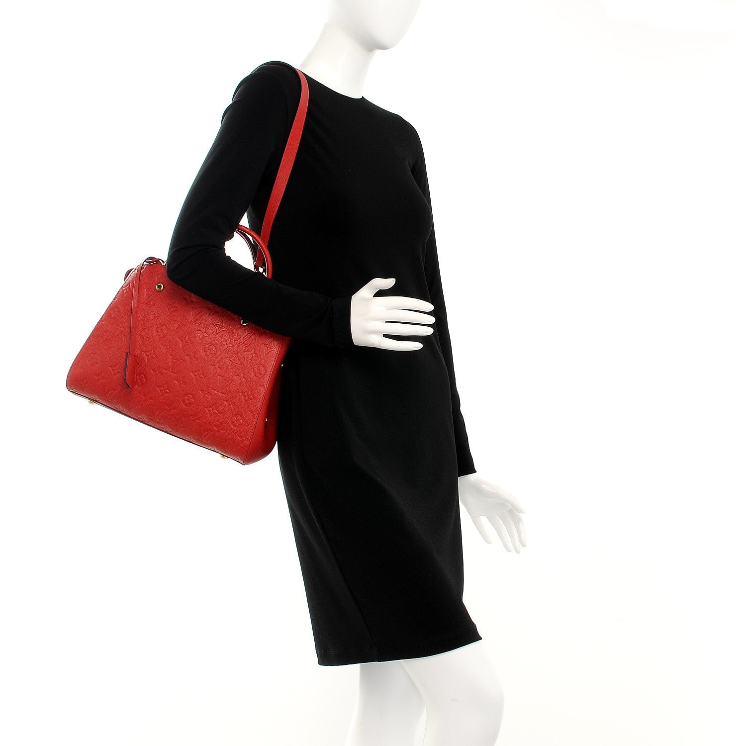 Louis Vuitton Empreinte Montaigne MM Cherry 2 of 8