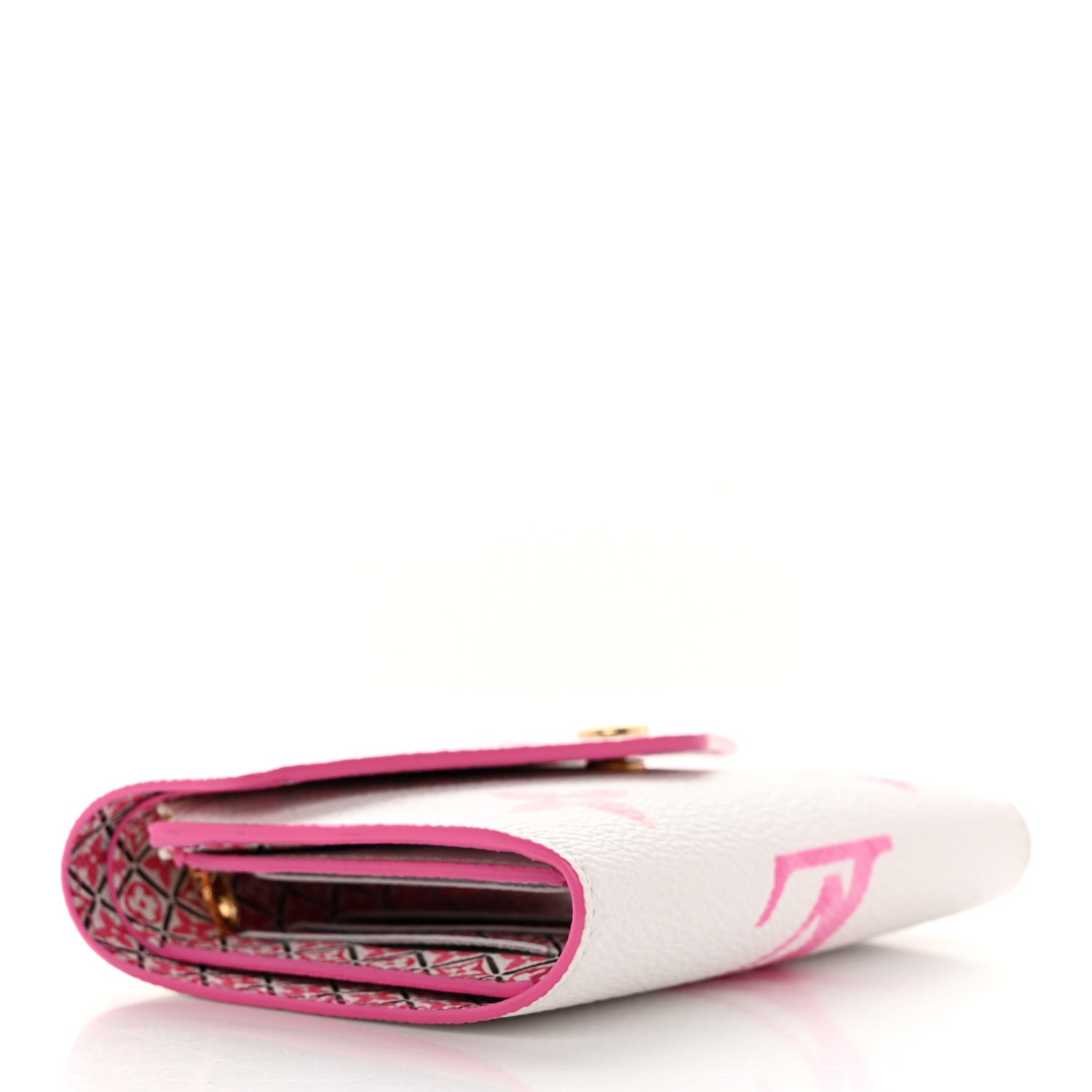 Louis Vuitton Monogram Giant By The Pool 2.0 Victorine Wallet Rose 4 of 6