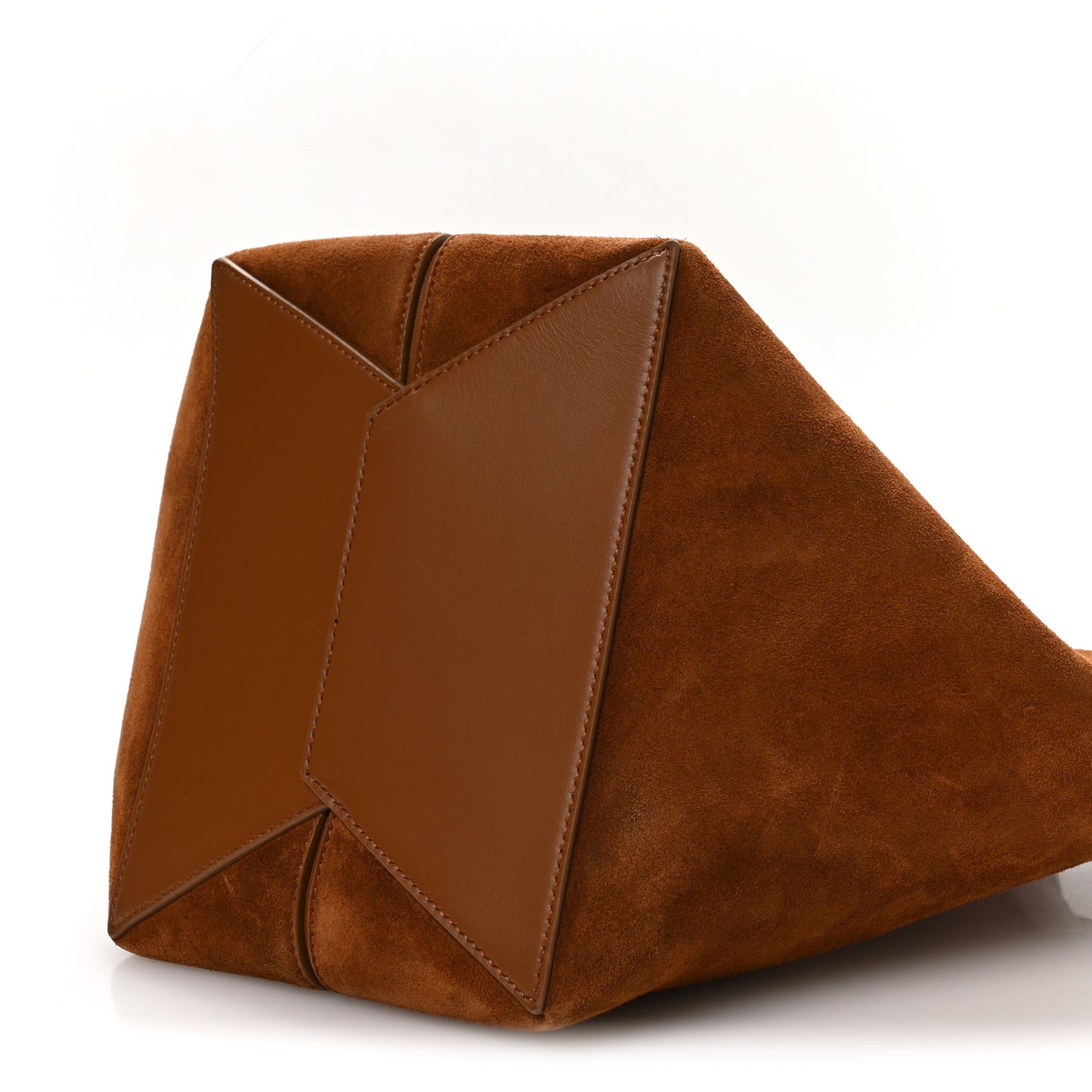 Suede Large Chelsea Tote Saddle