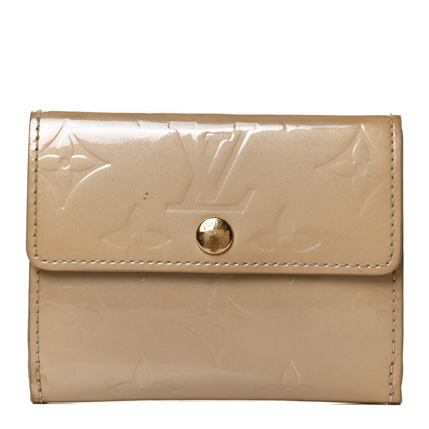 Louis Vuitton Vernis Ludlow Wallet Beige 1 of 10