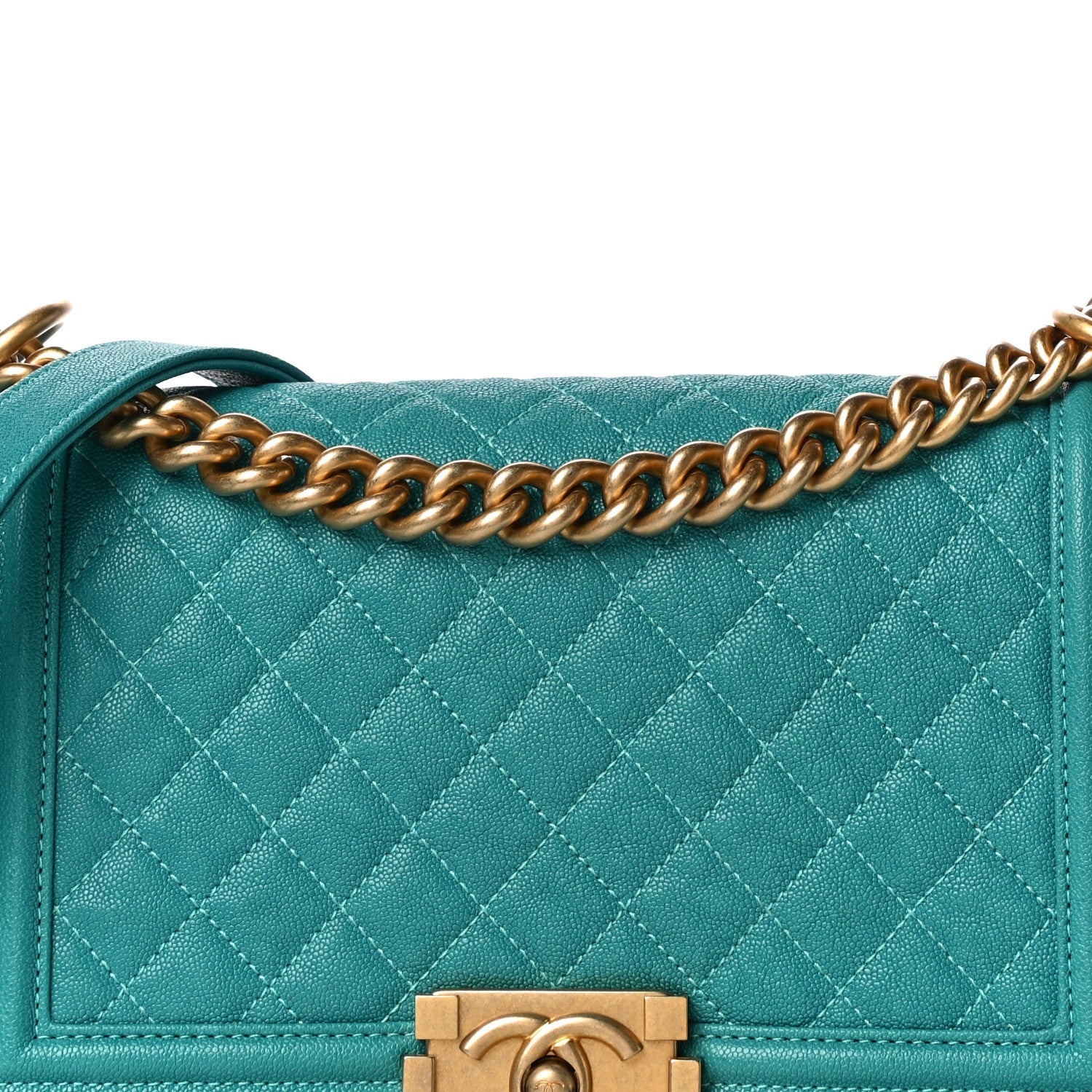 Chanel Caviar Quilted Medium Boy Flap 7 of 9
