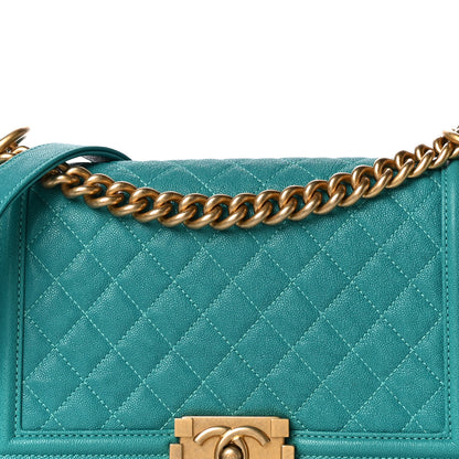 Chanel Caviar Quilted Medium Boy Flap 7 of 9