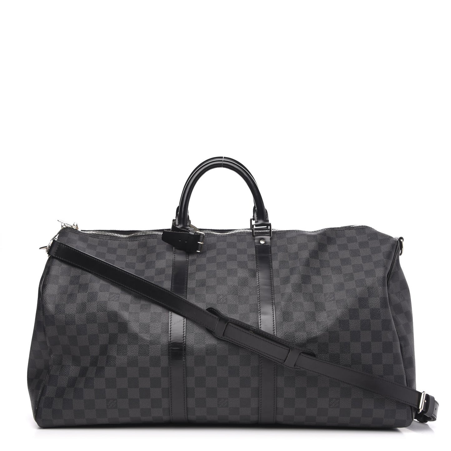 Damier Graphite Keepall Bandouliere 55