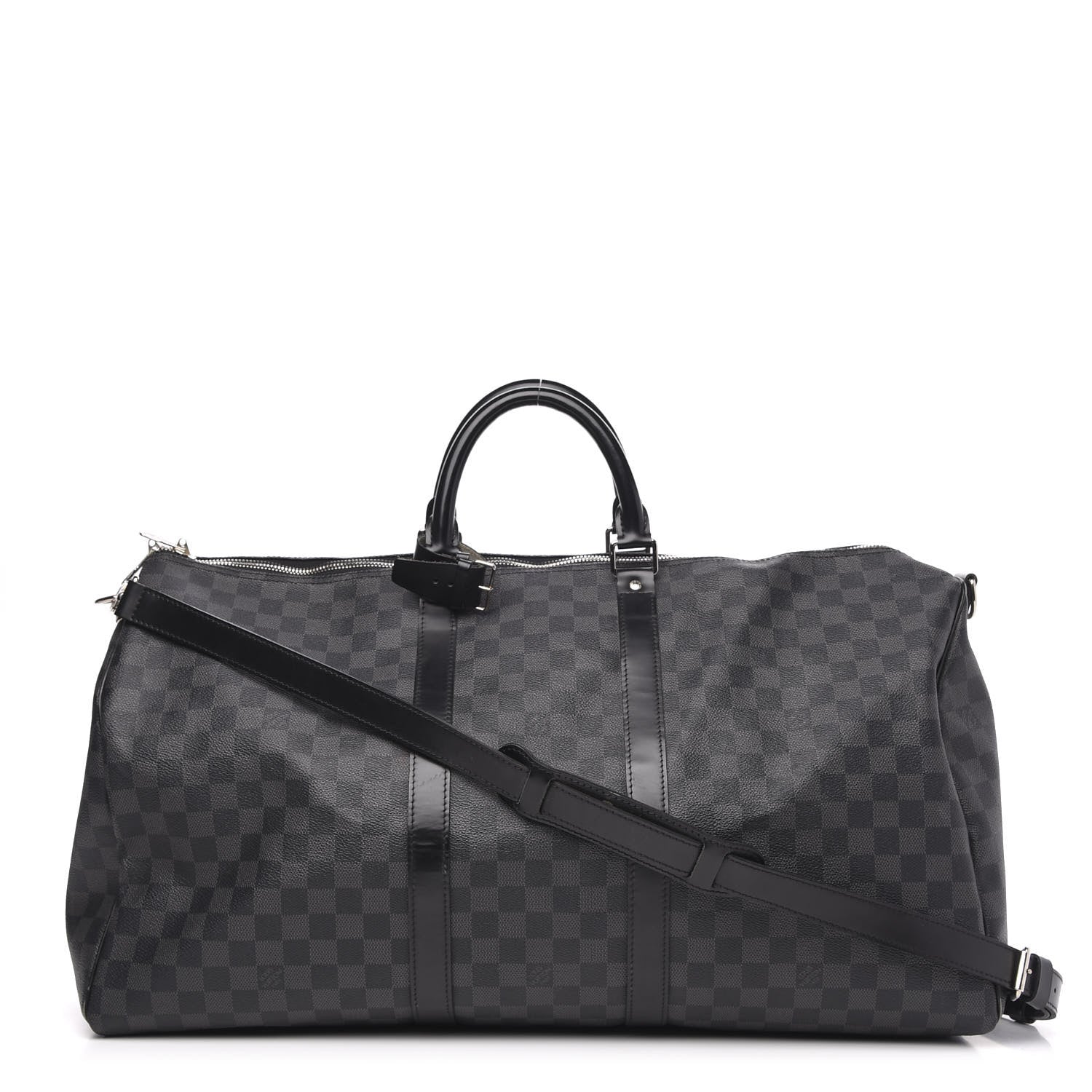 Louis Vuitton Damier Graphite Keepall Bandouliere 55 1 of 15