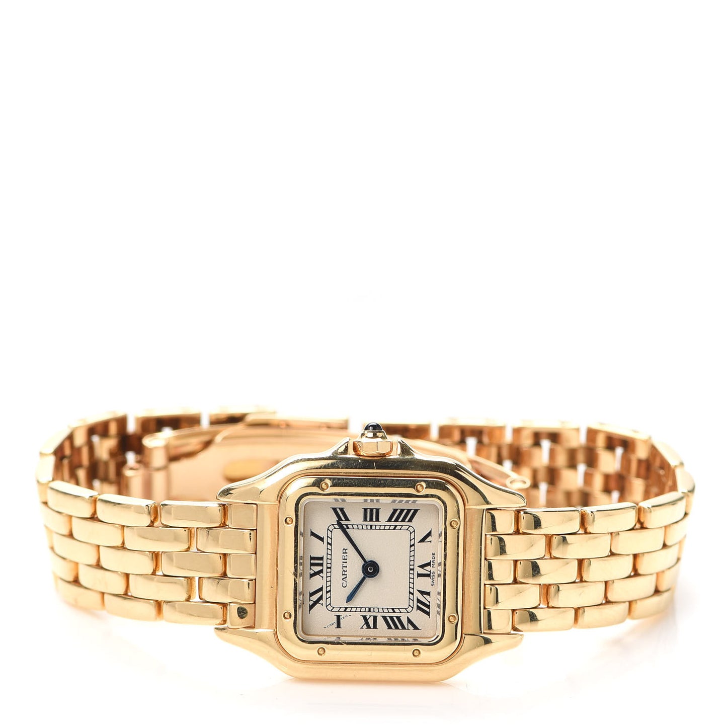 18K Yellow Gold 22mm Panthere Quartz Watch