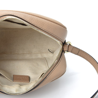 Gucci Pebbled Calfskin Small Soho Disco Bag Camelia 4 of 9