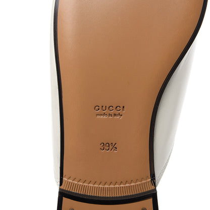 Gucci Malaga Kid Womens Princetown Slippers 39.5 Mystic White 6 of 10