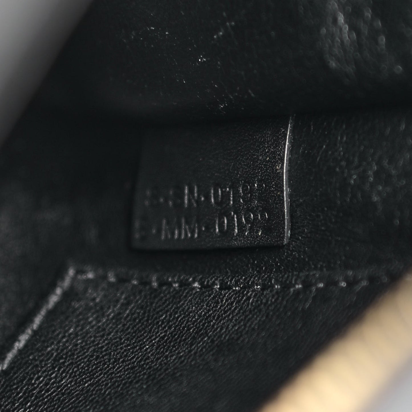 Smooth Calfskin Nano Luggage Black