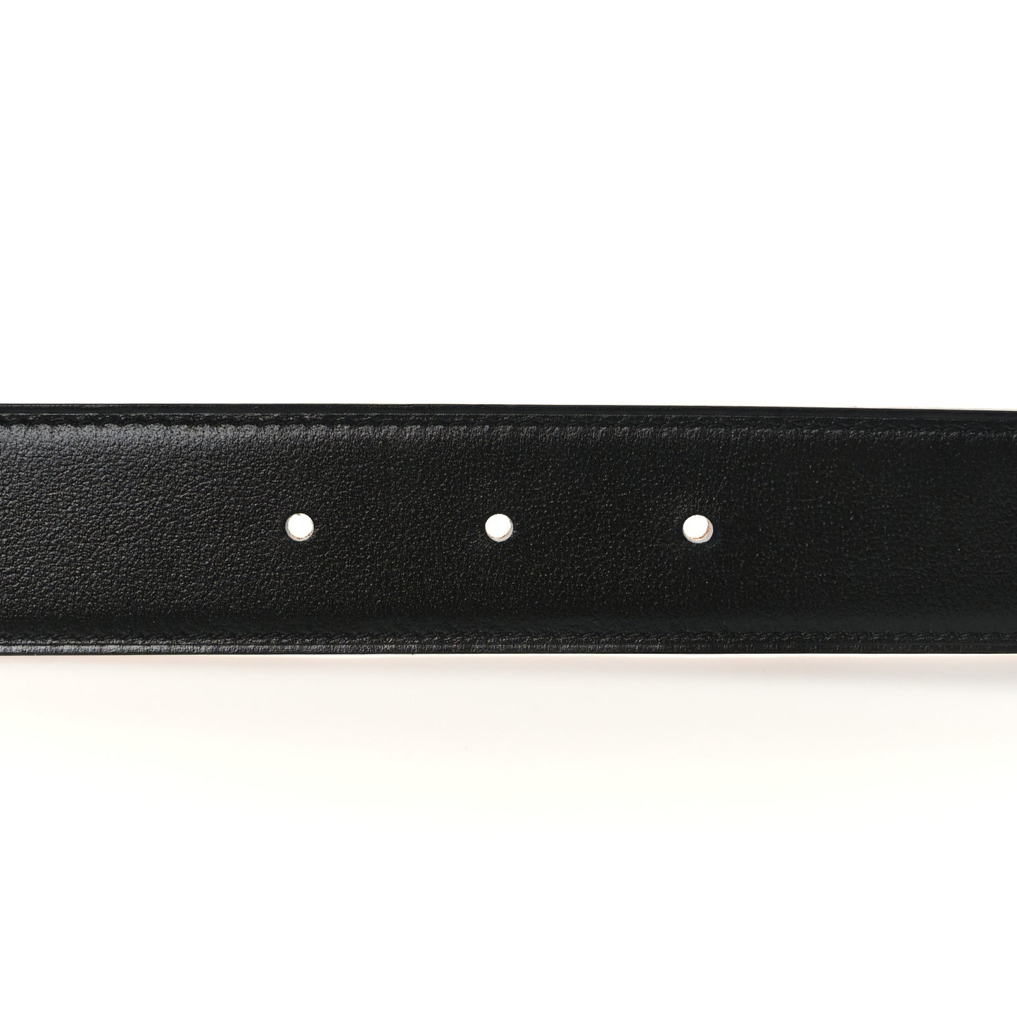 Box 135 Togo 32mm Au Carre H Belt 85 Black Gold
