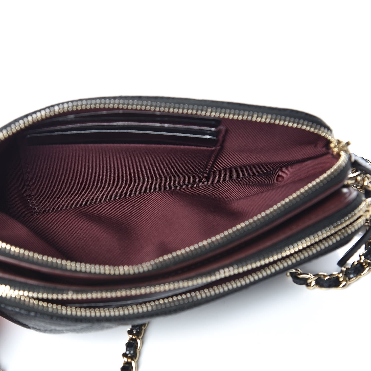Chanel Caviar Quilted Small Clutch With Chain Black 6 of 14
