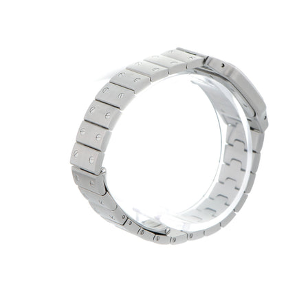 Cartier Stainless Steel 24mm Santos de Galbee Quartz Watch 4 of 8