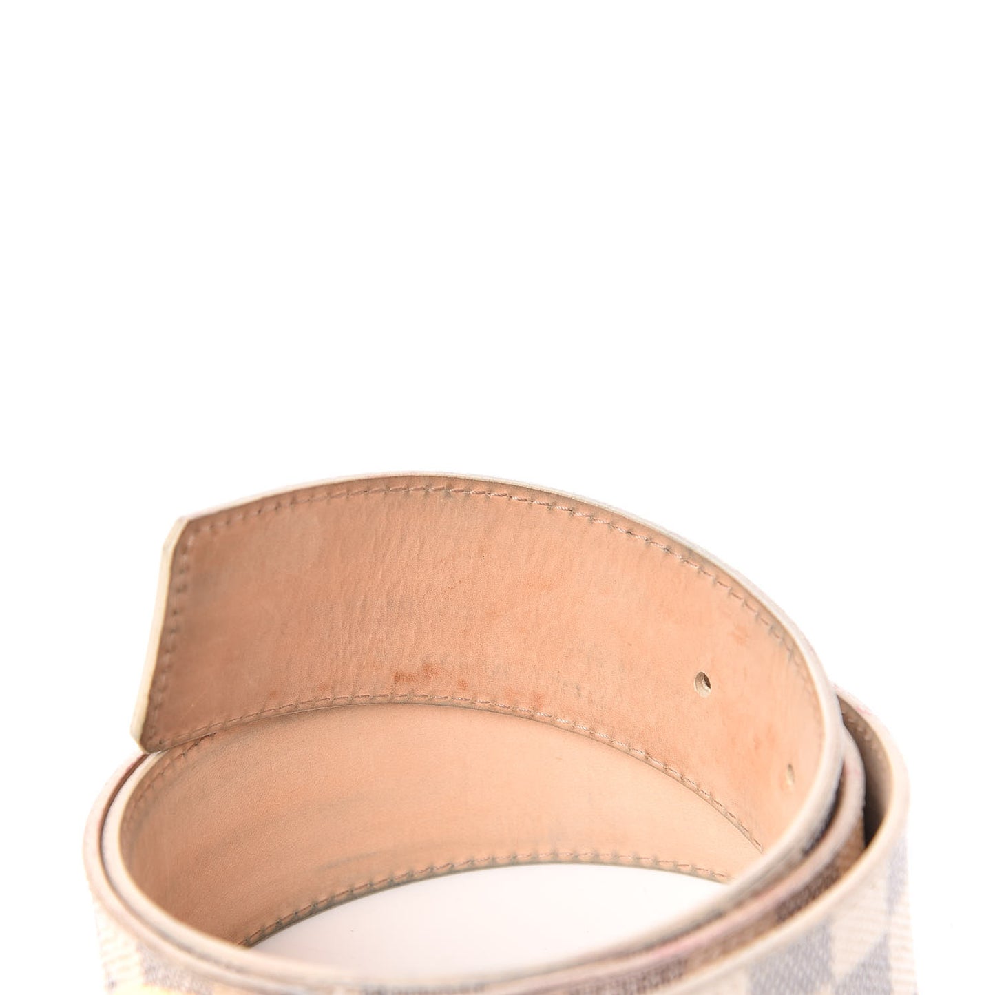 Damier Azur LV Initiales Belt 85 34