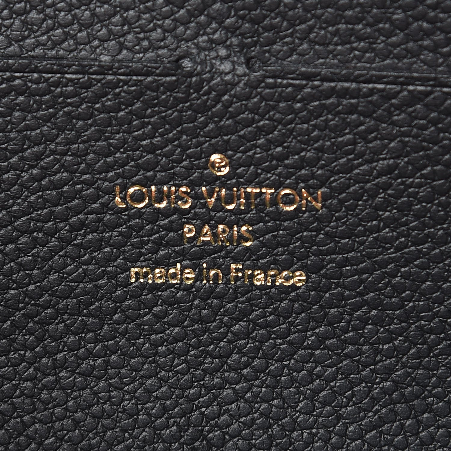 Louis Vuitton Empreinte Clemence Wallet Black 6 of 10