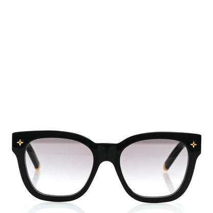 Louis Vuitton Acetate My Monogram Square Sunglasses Z1523W Black 2 of 7