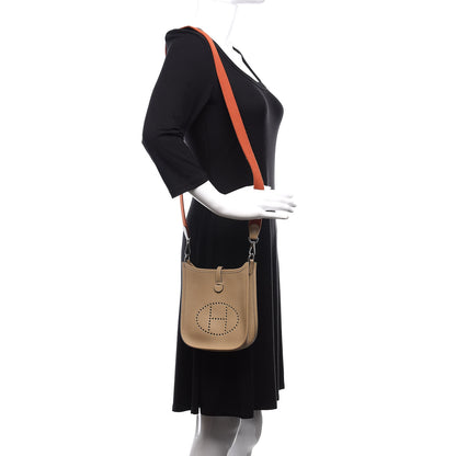 Hermes Taurillon Clemence Amazone Evelyne TPM Trench Cuivre 2 of 10