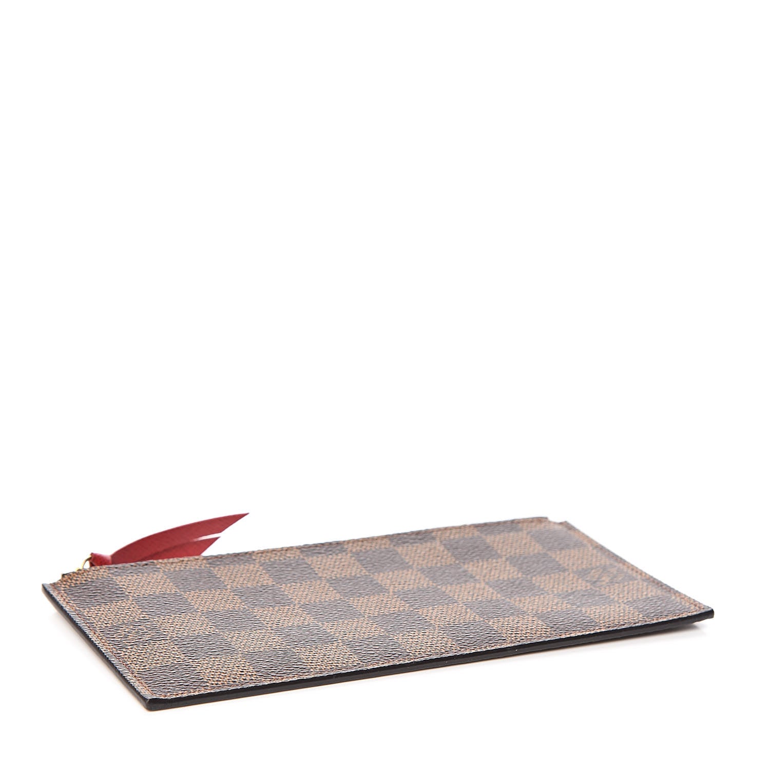 Louis Vuitton Damier Ebene Felicie Chain Wallet Zippered Insert 4 of 6