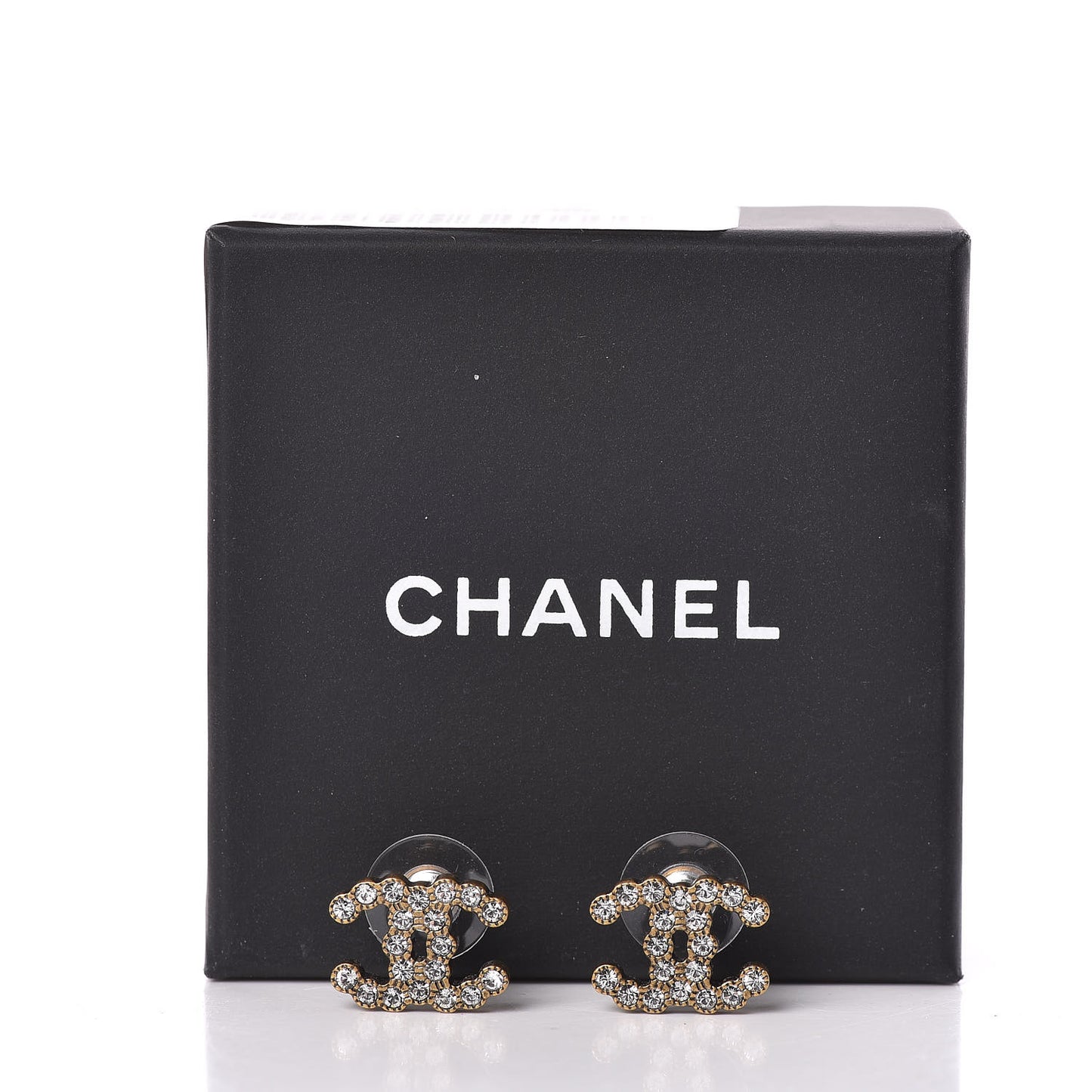 Crystal City Of Lights CC Earrings Gold