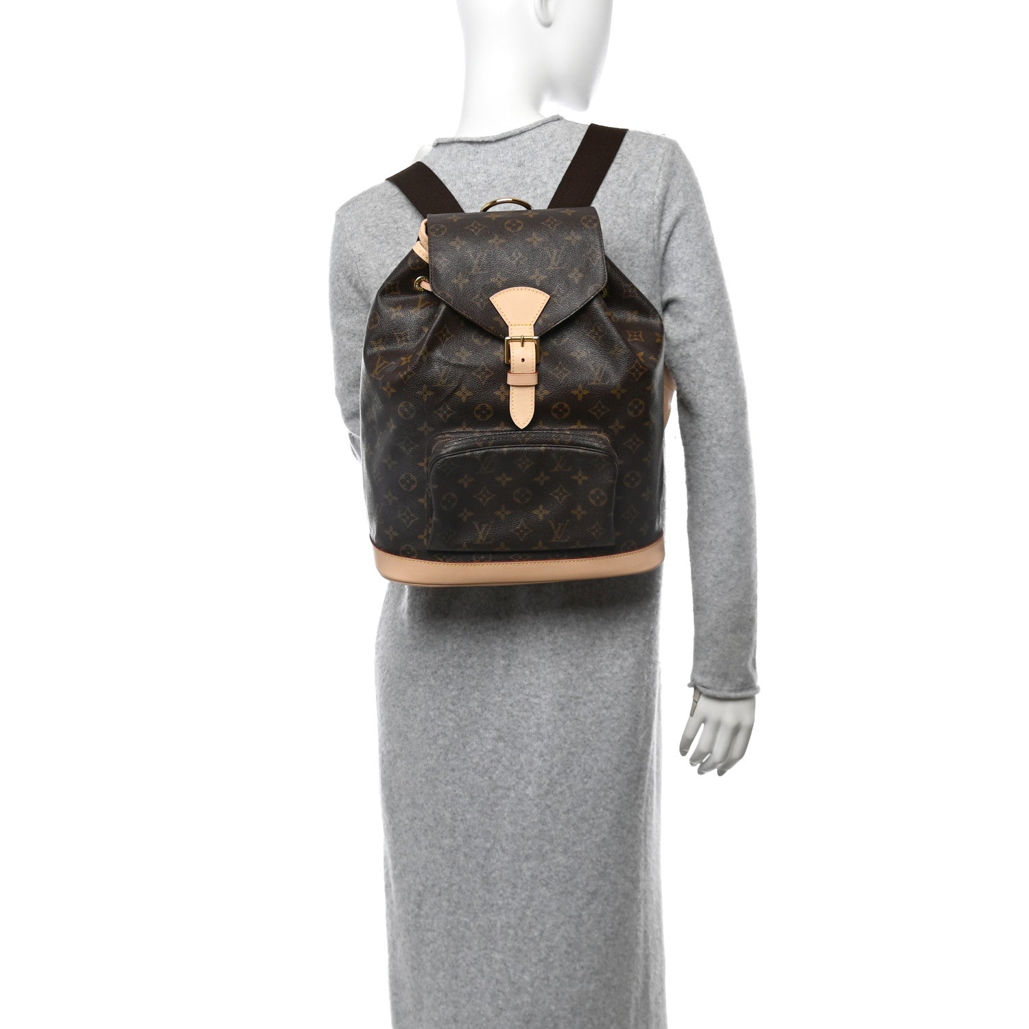 Louis Vuitton Monogram Montsouris GM Backpack 2 of 10