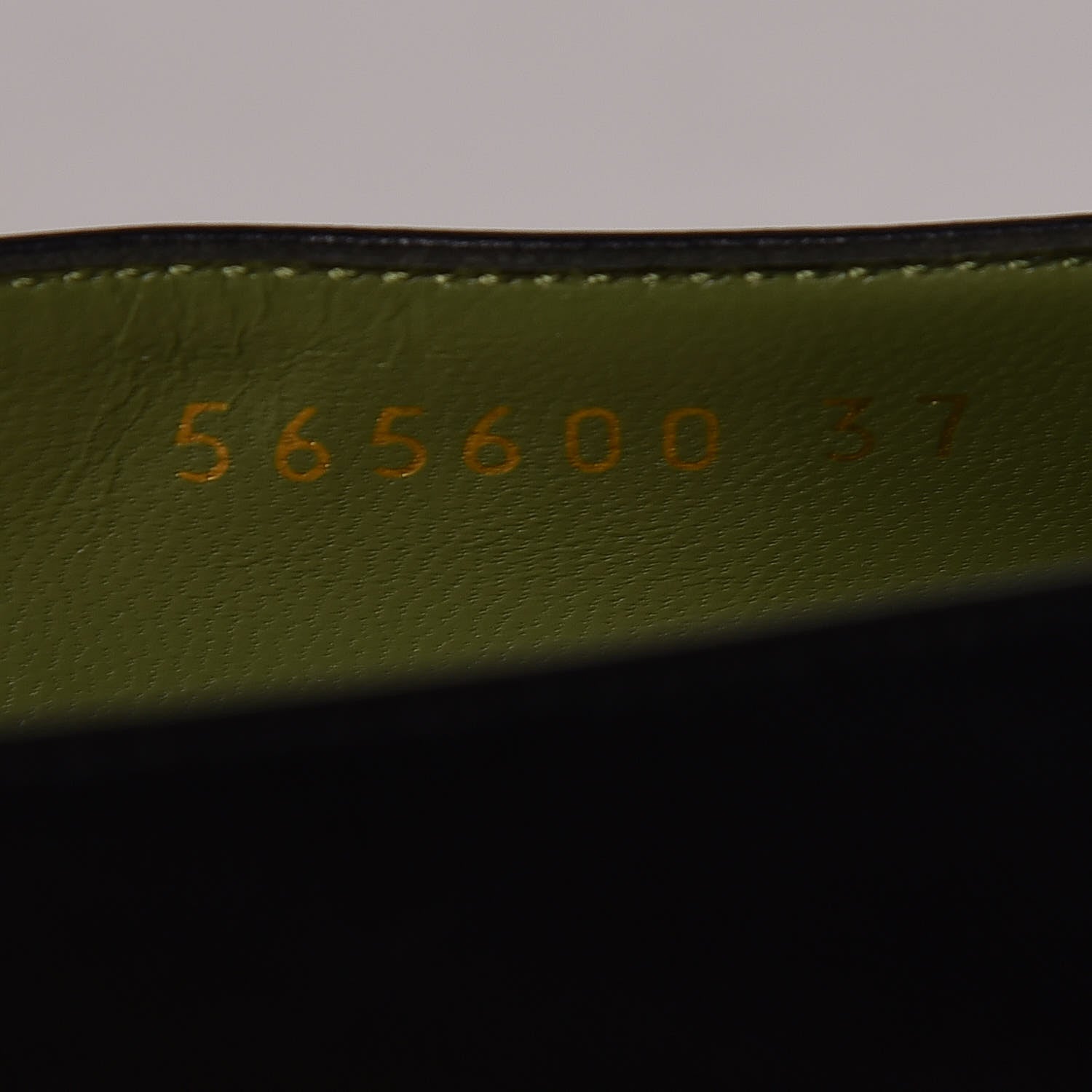 Gucci Malaga Kid Half Moon GG Square Toe Pumps 37 Black 7 of 10