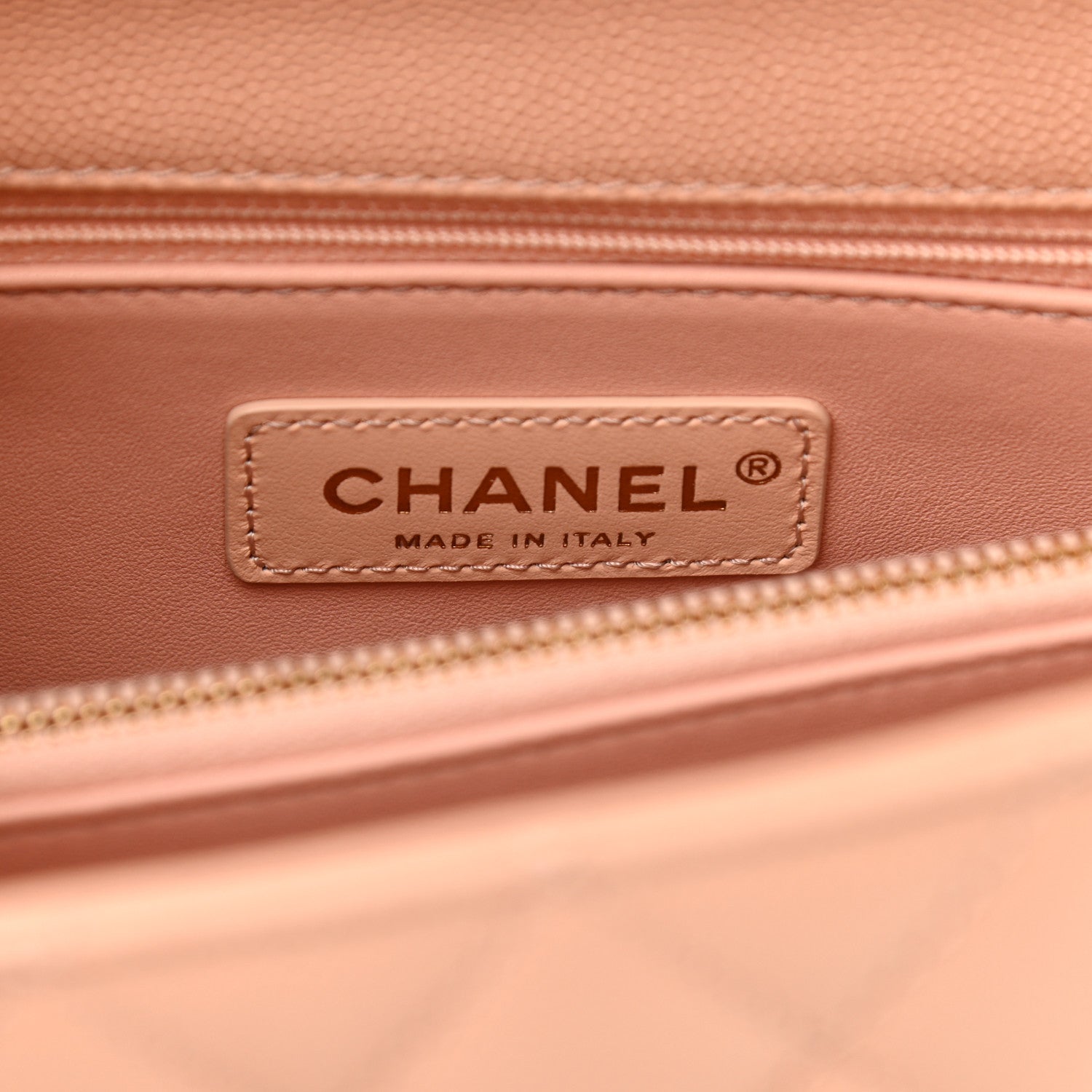 Chanel Caviar Quilted Small Coco Handle Flap Light Pink 6 of 11