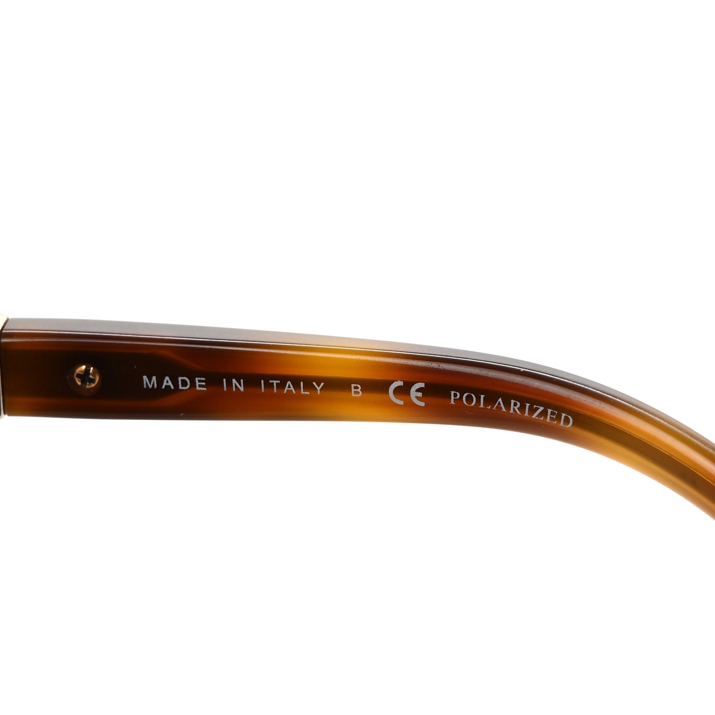 Acetate Polarized Butterfly CC Chain Sunglasses 5260-Q Tortoise