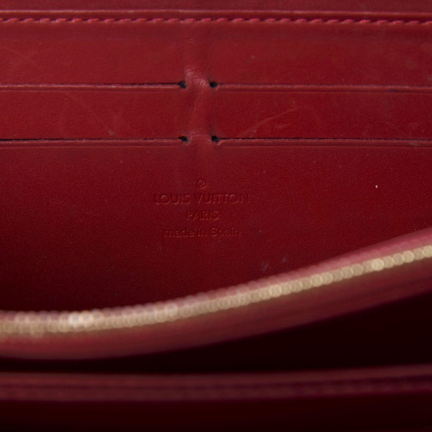 Louis Vuitton Vernis Zippy Wallet Pomme D'Amour 5 of 11